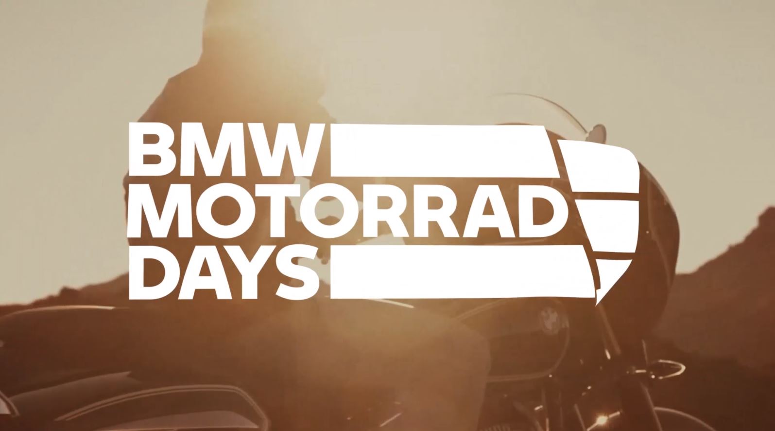 BMW Motorrad Days Banner