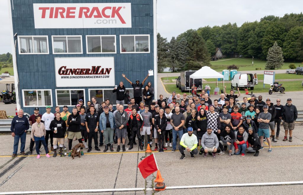 Motoworks Trackday 2023 Gingerman Raceway group shot